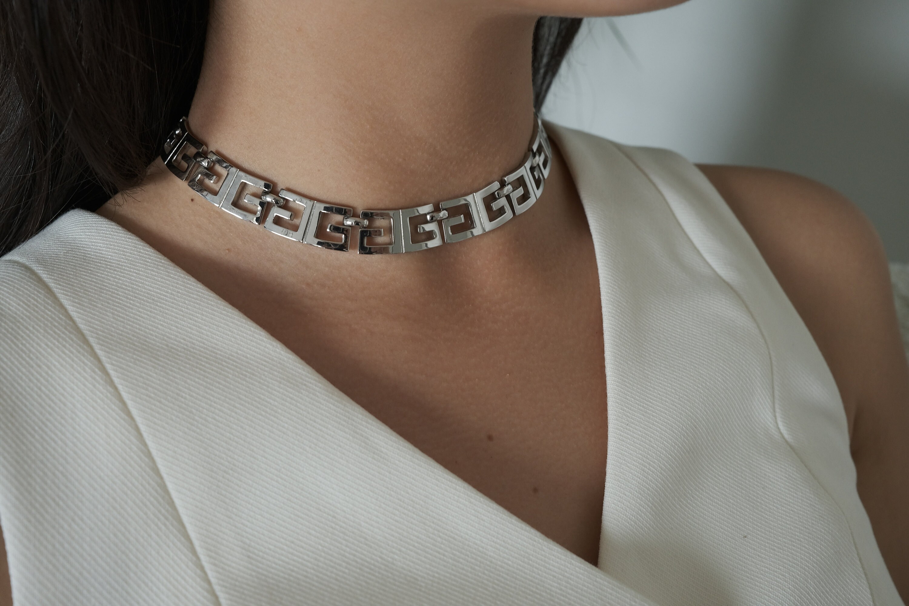 アクセサリー Givenchy GG Silver Necklace archive Y2K Givenchy GG Silver Necklace archive Y2K - メルカリ
