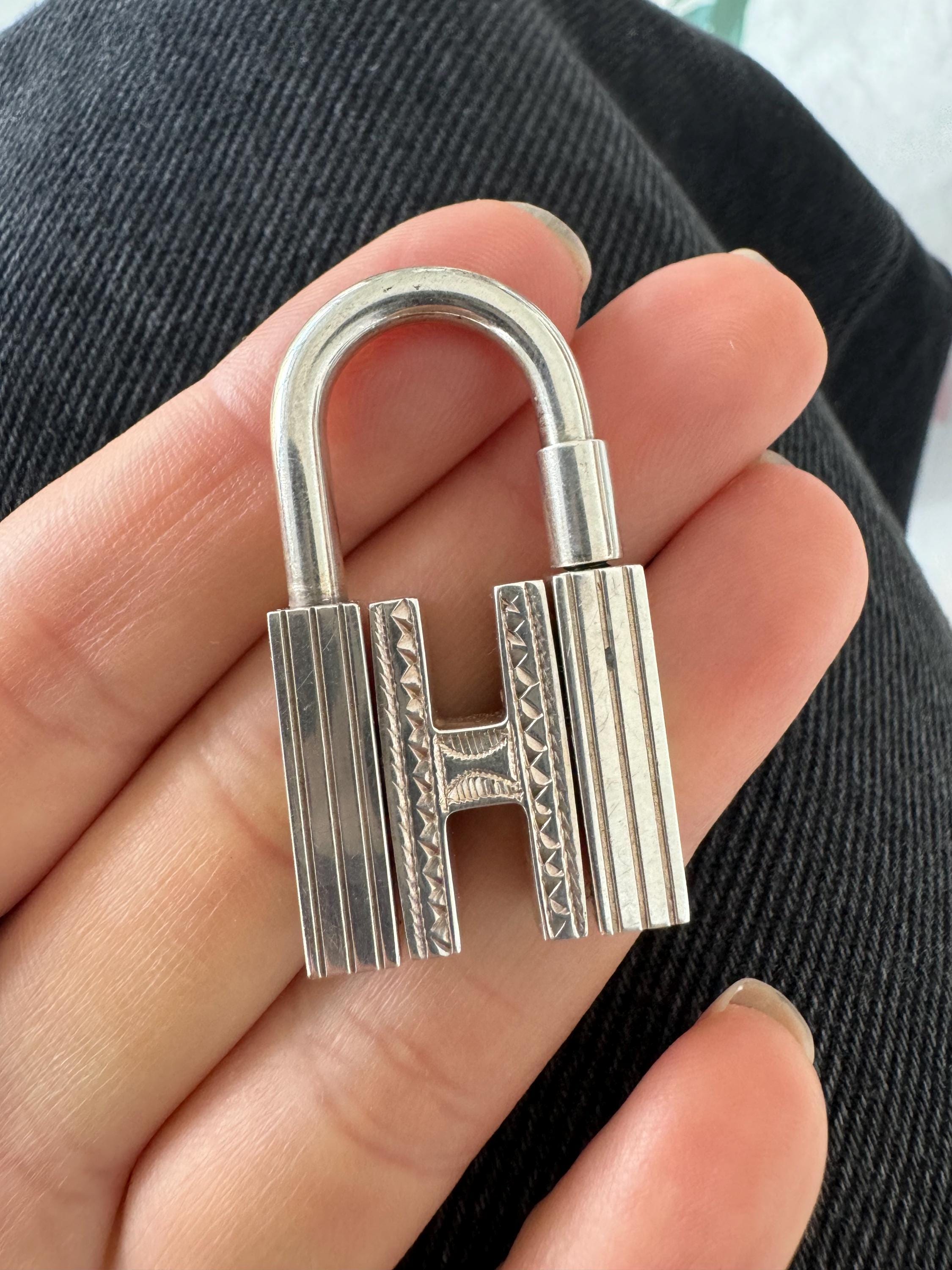 Vintage Hermes 1990-2000 H Touareg Sterling Silver 30g