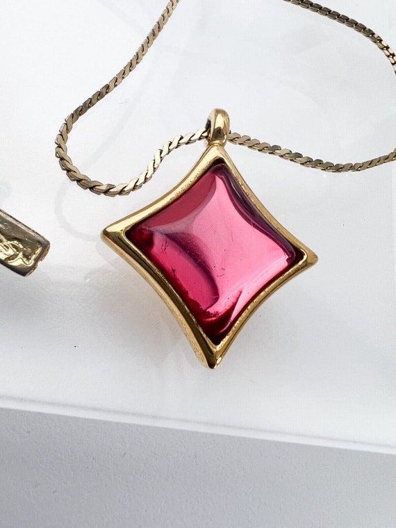 Vintage YSL Yves Saint Laurent Necklace, Vintage … - image 2