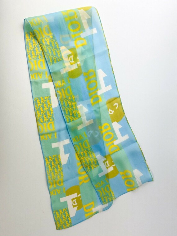 お値下げ❗DIOR　ガリアーノデザイン　シルクスカーフ ☆大人気☆【Dior】ミッツァ スカーフ オブリーク シルクツイル (Dior