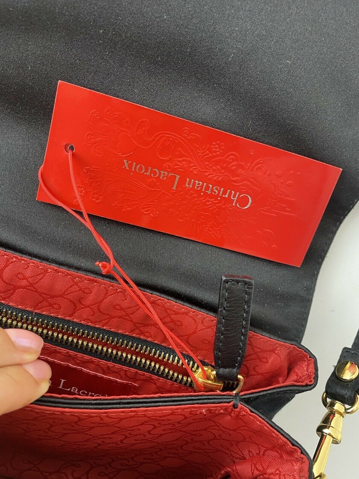 Christian lacroix clutch bag sale