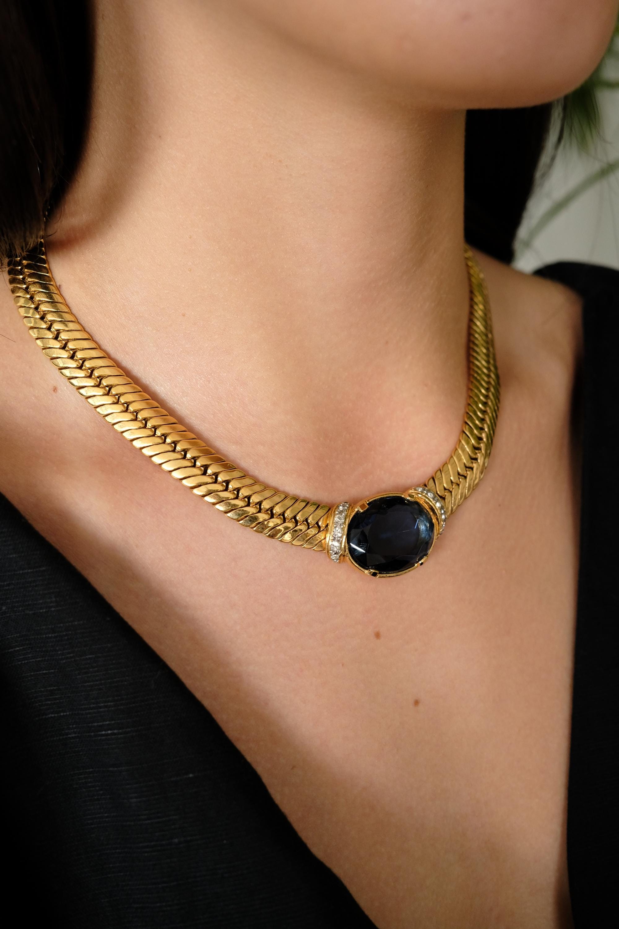 VOGUE BIJOUX ヴォーグビジュー 3連 ヴィンテージ ネックレス VOGUE BIJOUX ヴォーグビジュー 3連 ヴィンテージ ネックレス