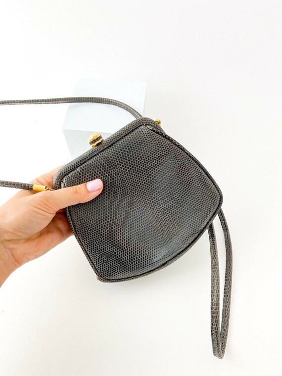 Vintage Valentino Garvani Bag, Made in Italy, Lea… - image 7