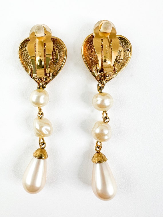 YSL earrings , Yves Saint Laurent  earrings, Earr… - image 6