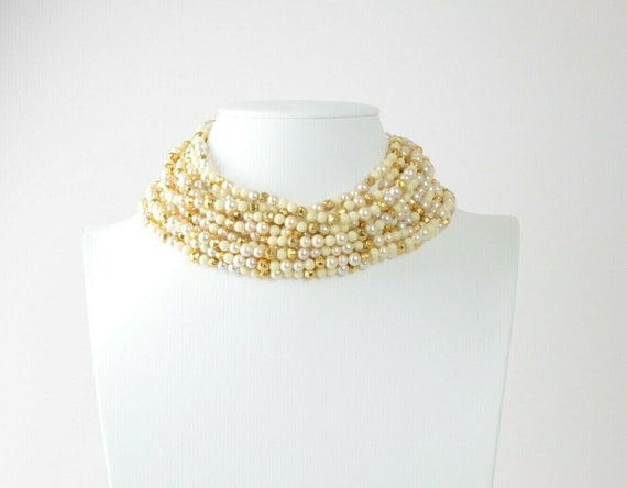 Vintage Christian Dior  poison Necklace, Multi-St… - image 2