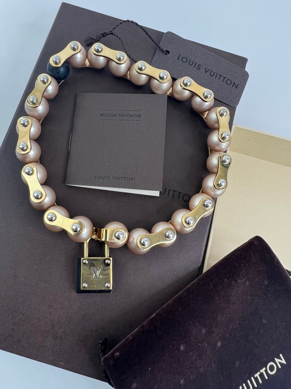 Louis Vuitton Monogram Pearls Bracelet w/ Tags