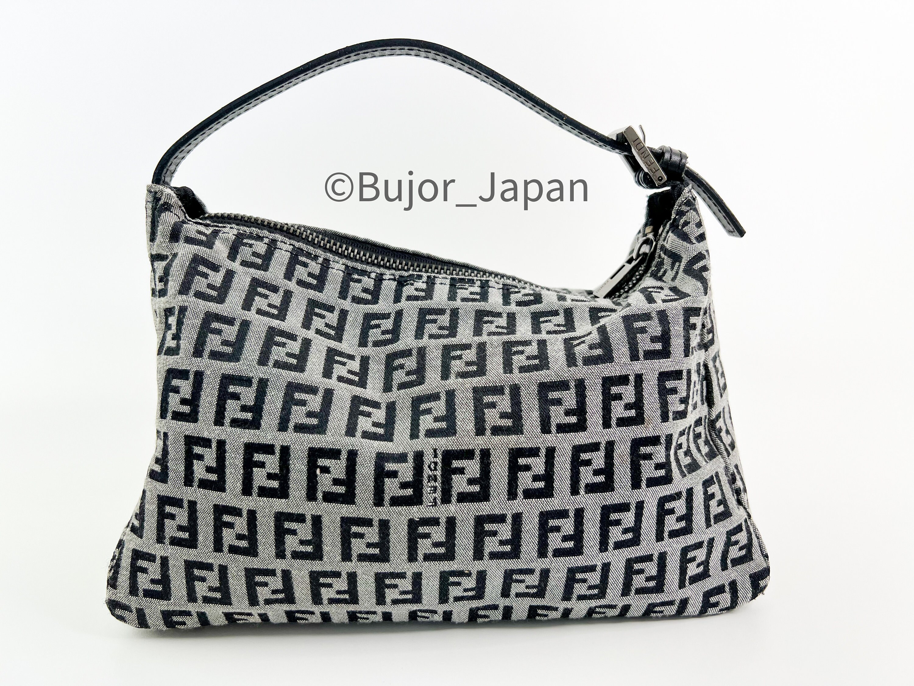 Fendi Zucca Canvas Quilted Pochette Bag ○ Labellov ○ Buy and Sell Authentic  Luxury