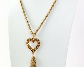 ヴィンテージ YSL ネックレス：イヴ・サンローランのゴールドハンマー