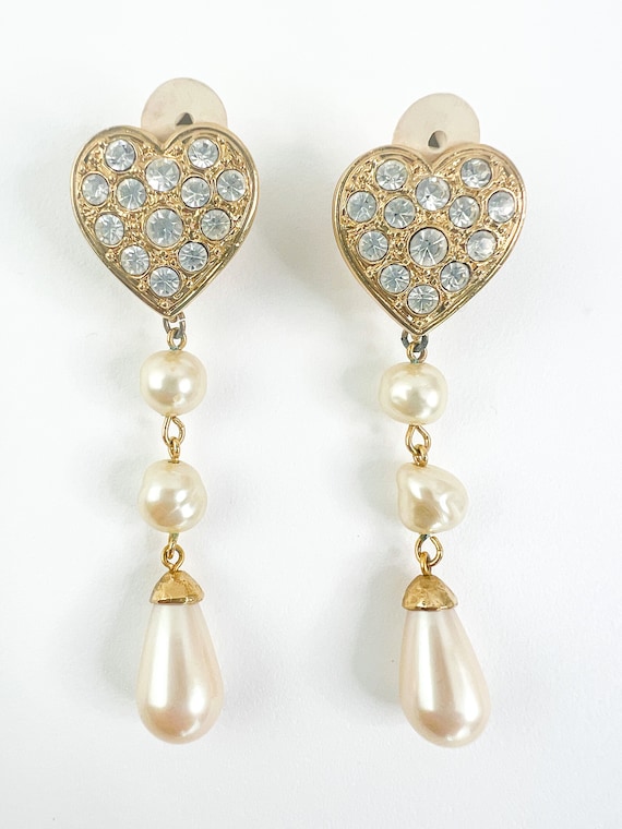 YSL earrings , Yves Saint Laurent  earrings, Earr… - image 2