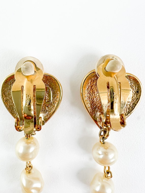 YSL earrings , Yves Saint Laurent  earrings, Earr… - image 4