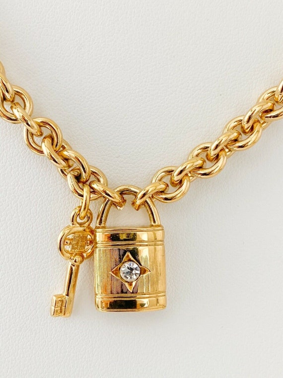 Givenchy Lock Small Silvery Necklace in Silvery | FWRD