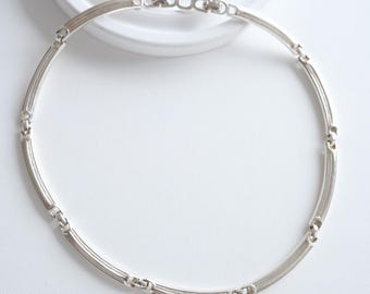 Vintage Christian Dior Sterling Silver Choker - Tillverkad i Tyskland