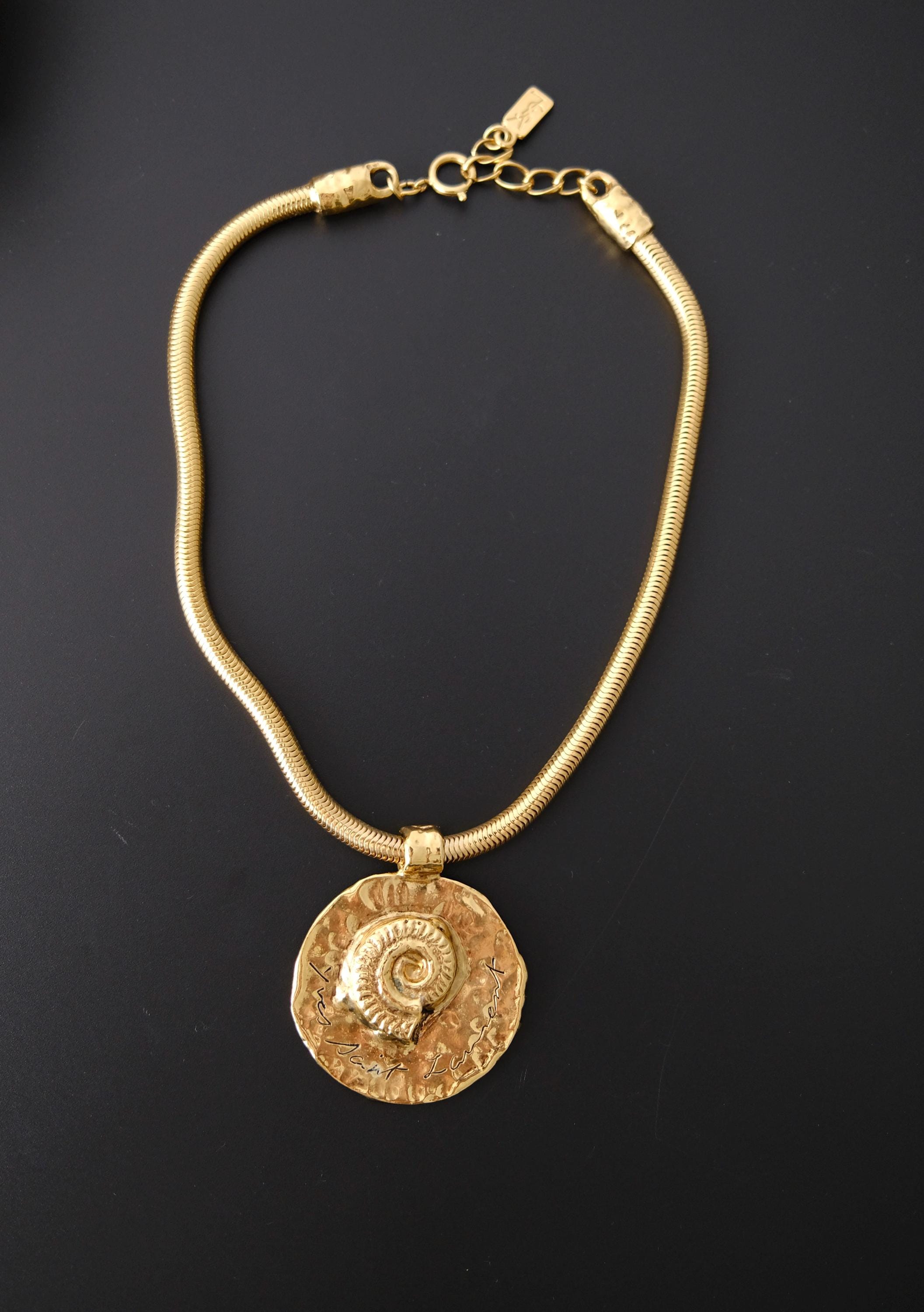Saint laurent vintage necklace - Etsy 日本
