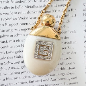 希少✨ヴィンテージ ジバンシー 鼈甲 ネックレス 香水瓶 4G ゴールド