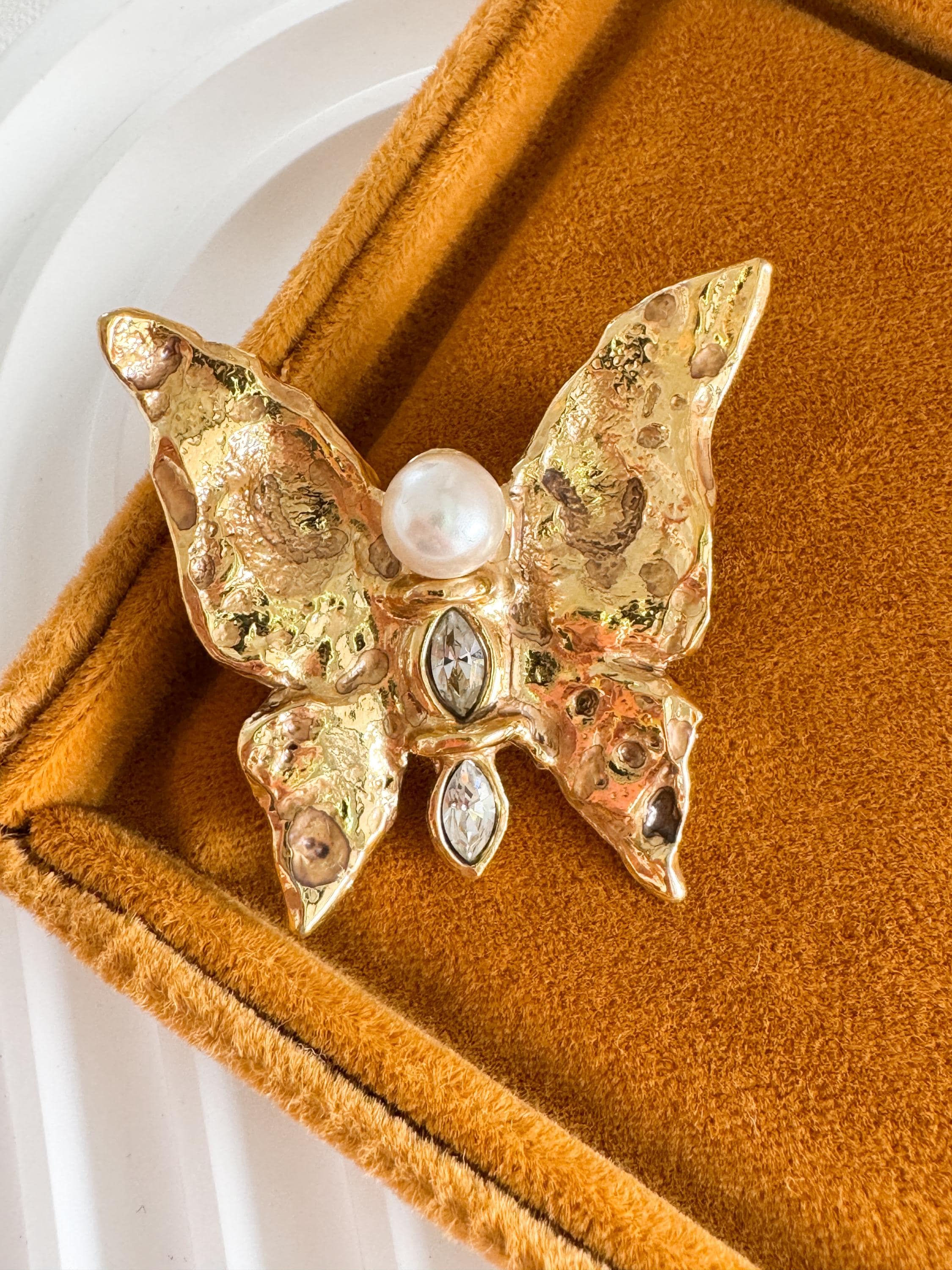 Ysl Butterfly Brooch - Etsy
