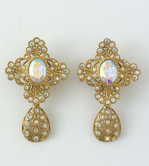 Saint laurent 2024 drop earrings