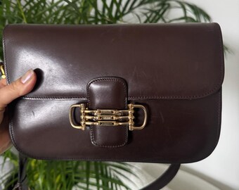 Reserved Celine Paris Shoulder Bag Made in Italy, Celine Box Bag  