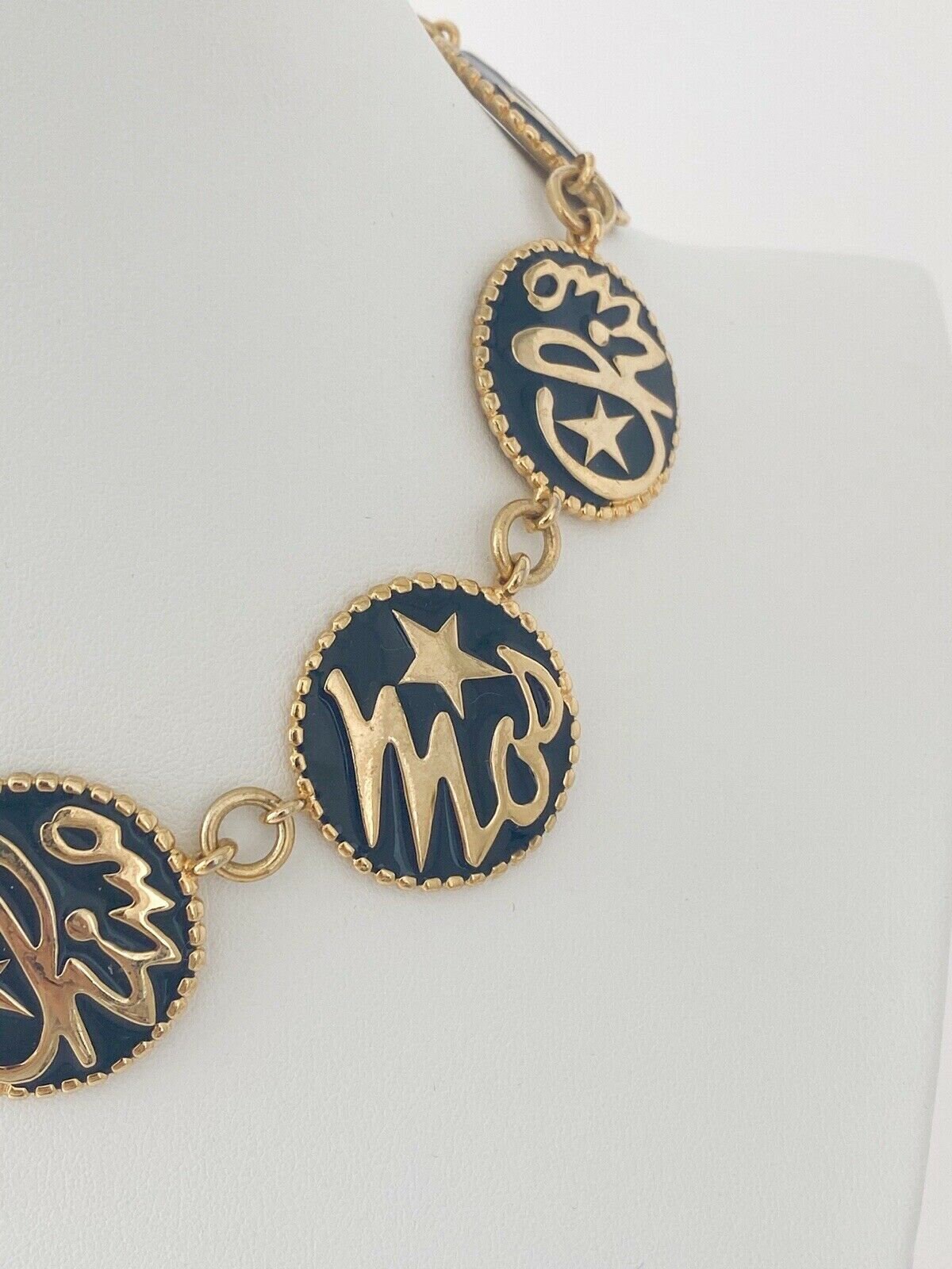 MOSCHINO モスキーノ ゴールドカラーハート ペンダント