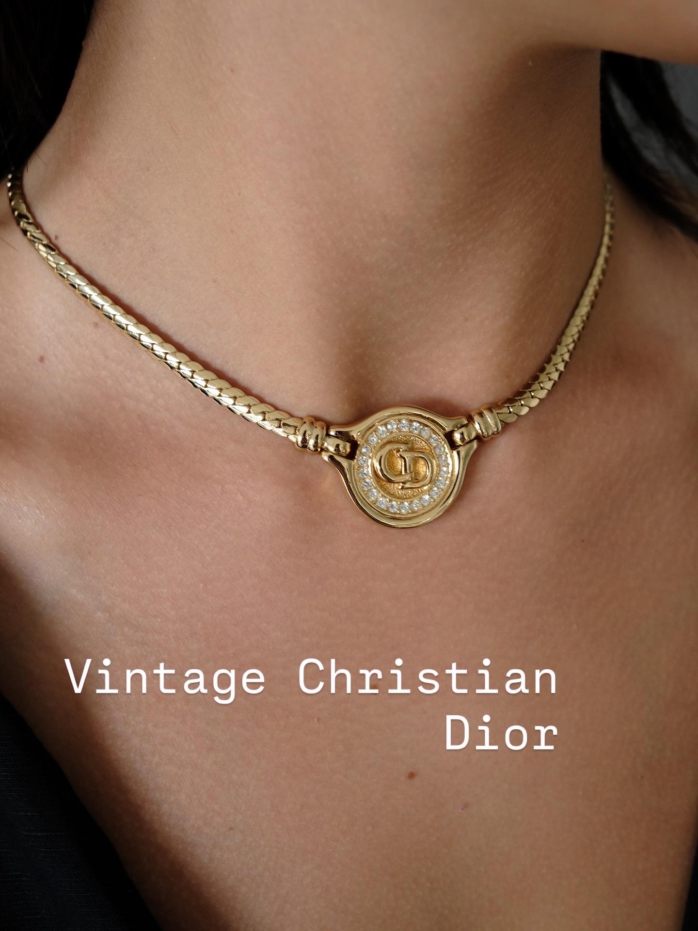 Collier Ras Rat De Cou Dior Cd Choker Canada