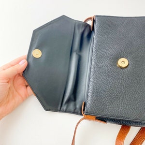 Vintage Valentino Garavani Leather Crossbody Bag, Made in Italy image 8