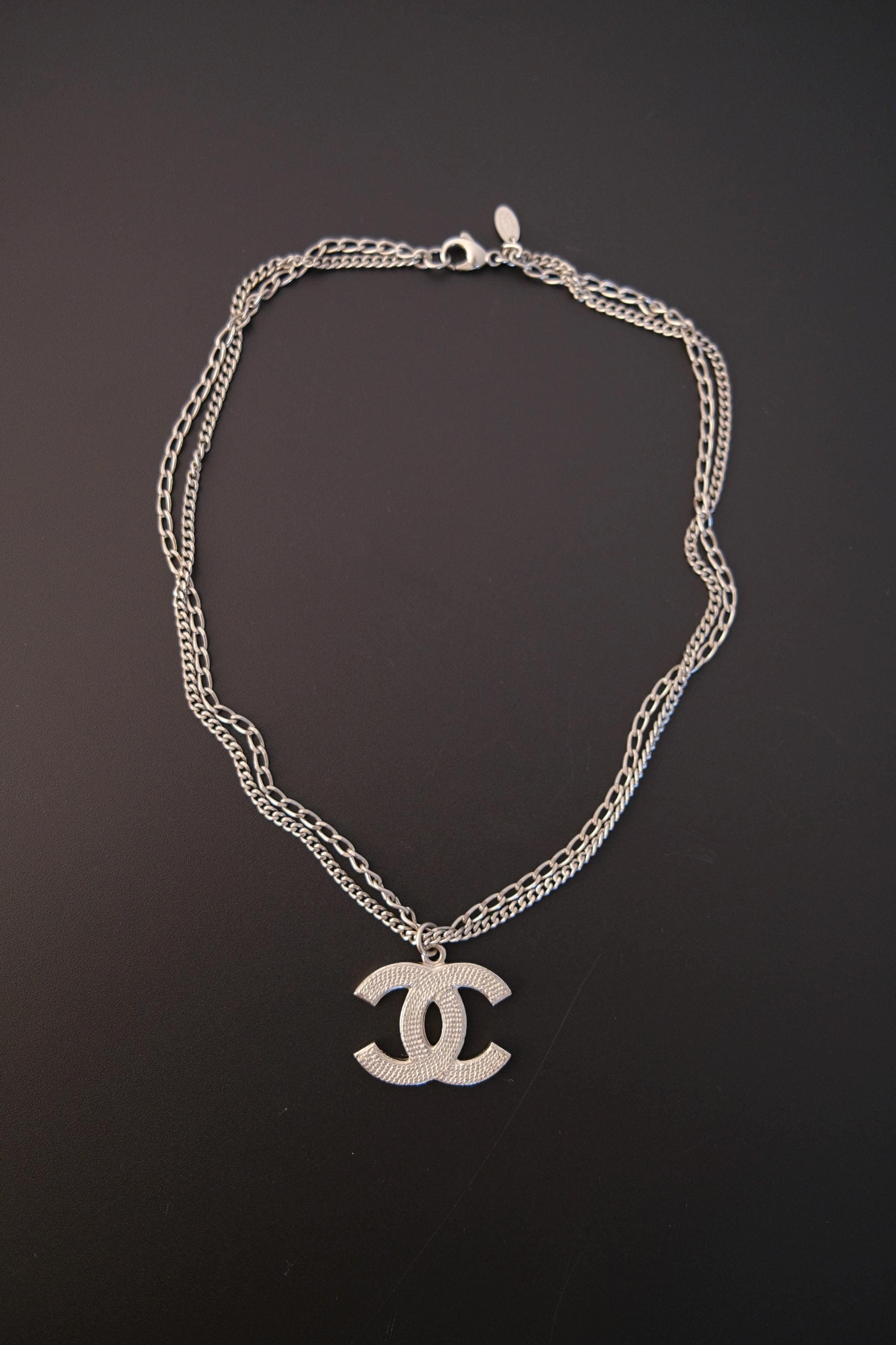 Chanel logo necklace - Etsy 日本