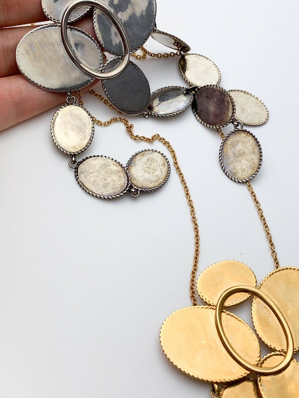 Vintage Celine Necklace, FW17 Celine Phobe Philo, Golden