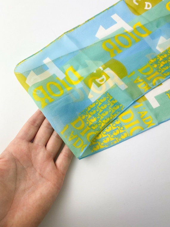 Vintage Christian Dior Scarf, Vintage Wrap, J'adore 2005