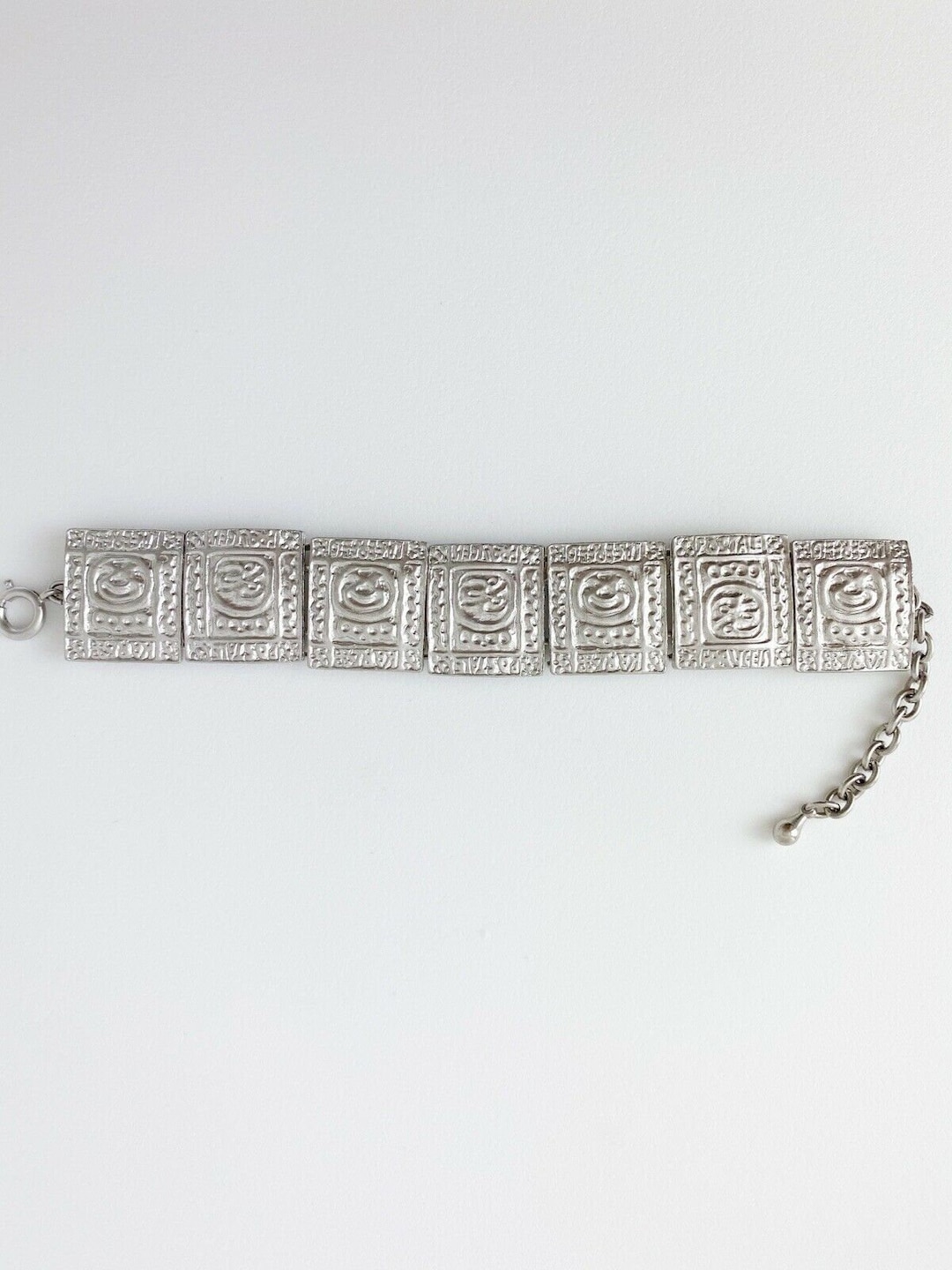 ヴィンテージ カール ラガーフェルド チャームブレスレット：シルバー