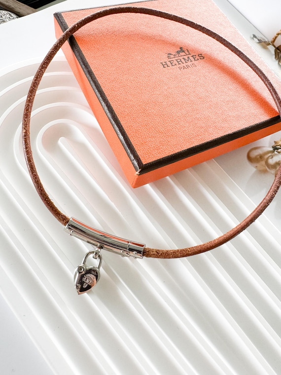 Hermes Heart Choker, Vintage Hermes Necklace, Anne De La Fantasy