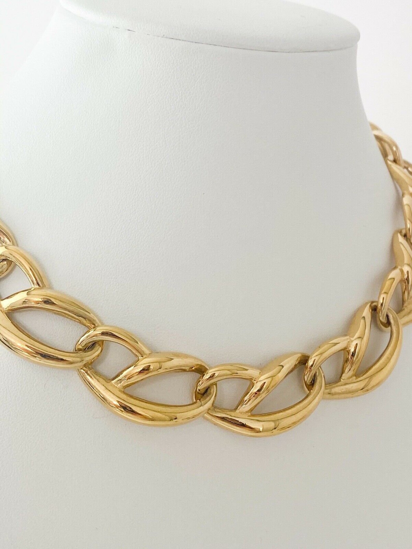 Vintage givenchy gold necklace Clearance