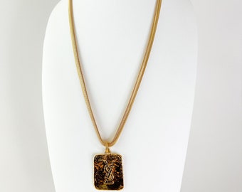 ヴィンテージ YSL ネックレス、イヴ・サンローラン ネックレス