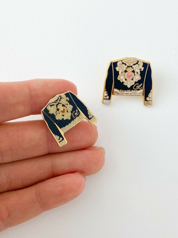 Vintage Christian Lacroix Brooch Pin Sets, Gold B… - image 5
