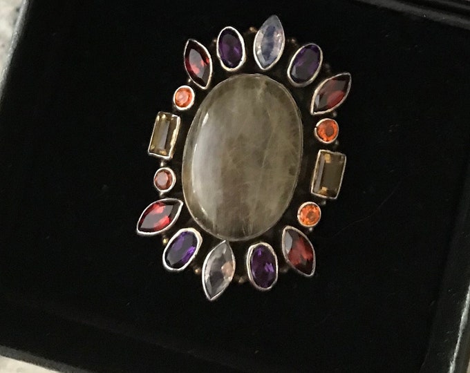 Nicky Butler Raj Collection Vintage Nicky Butler 1/300 Ray Collection Mixed Gemstone Necklace in ...