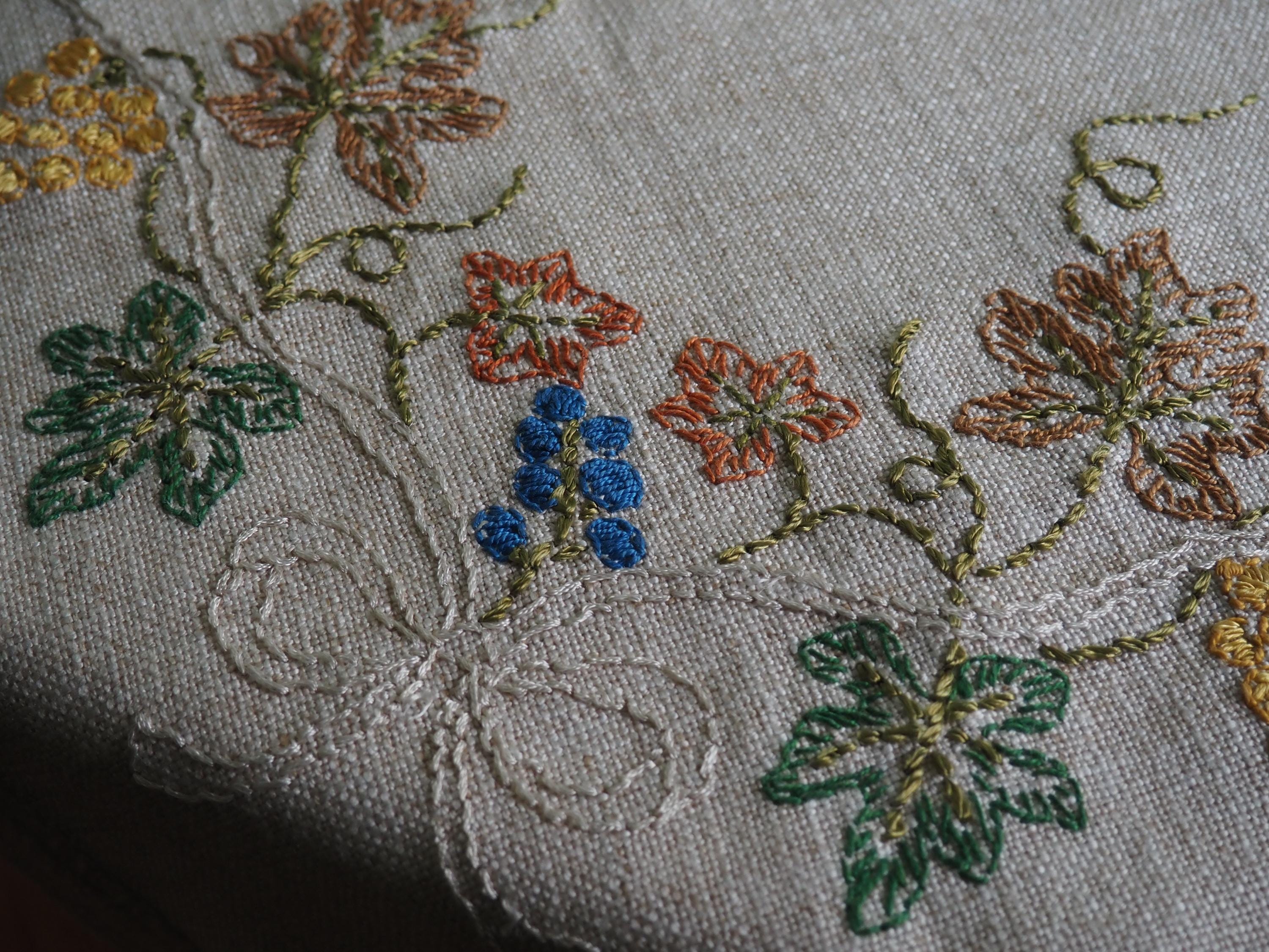 Vintage Embroidered Tablecloth Shirt - Etsy