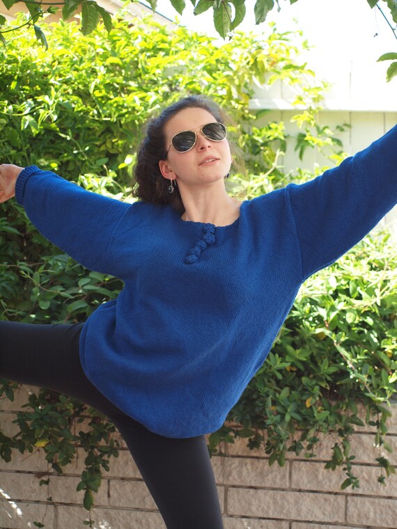 Ann taylor blue sweater top
