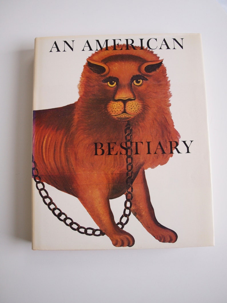 American Bestiary Animal Art Book Mary S Haverstock Animals in Etsy