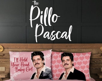 The Pillo Pascal pillowcase Pedro Pascal Daddy Inspired bedroom decor