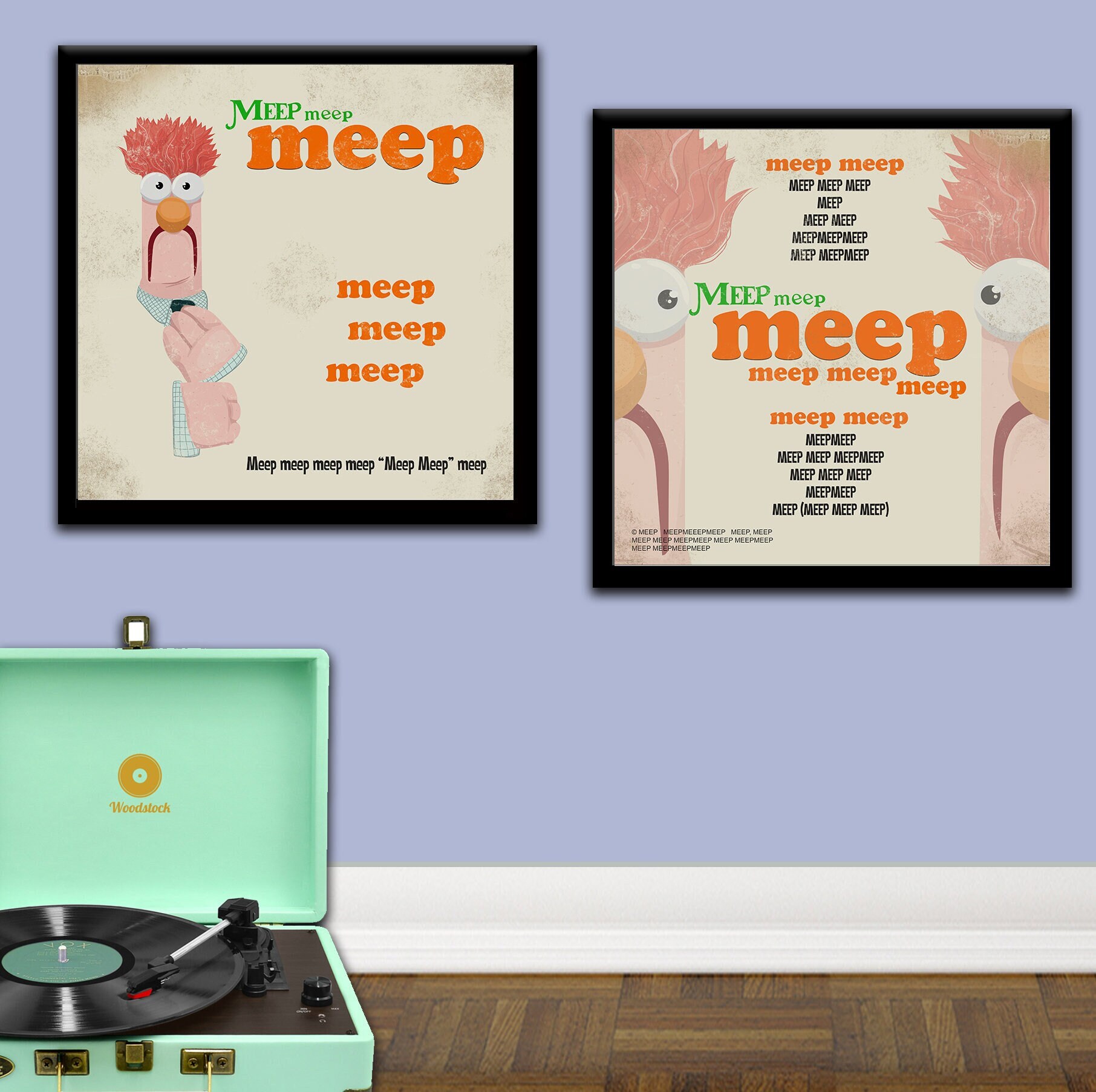 Meep spongebob | Art Board Print