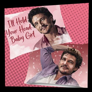 The Pillo Pascal pillowcase Pedro Pascal Daddy Inspired bedroom decor