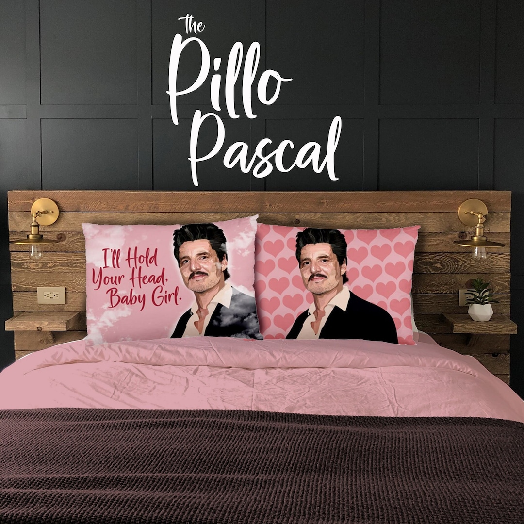 The Pillo Pascal Pillowcase Pedro Pascal Daddy Inspired Bedroom Decor