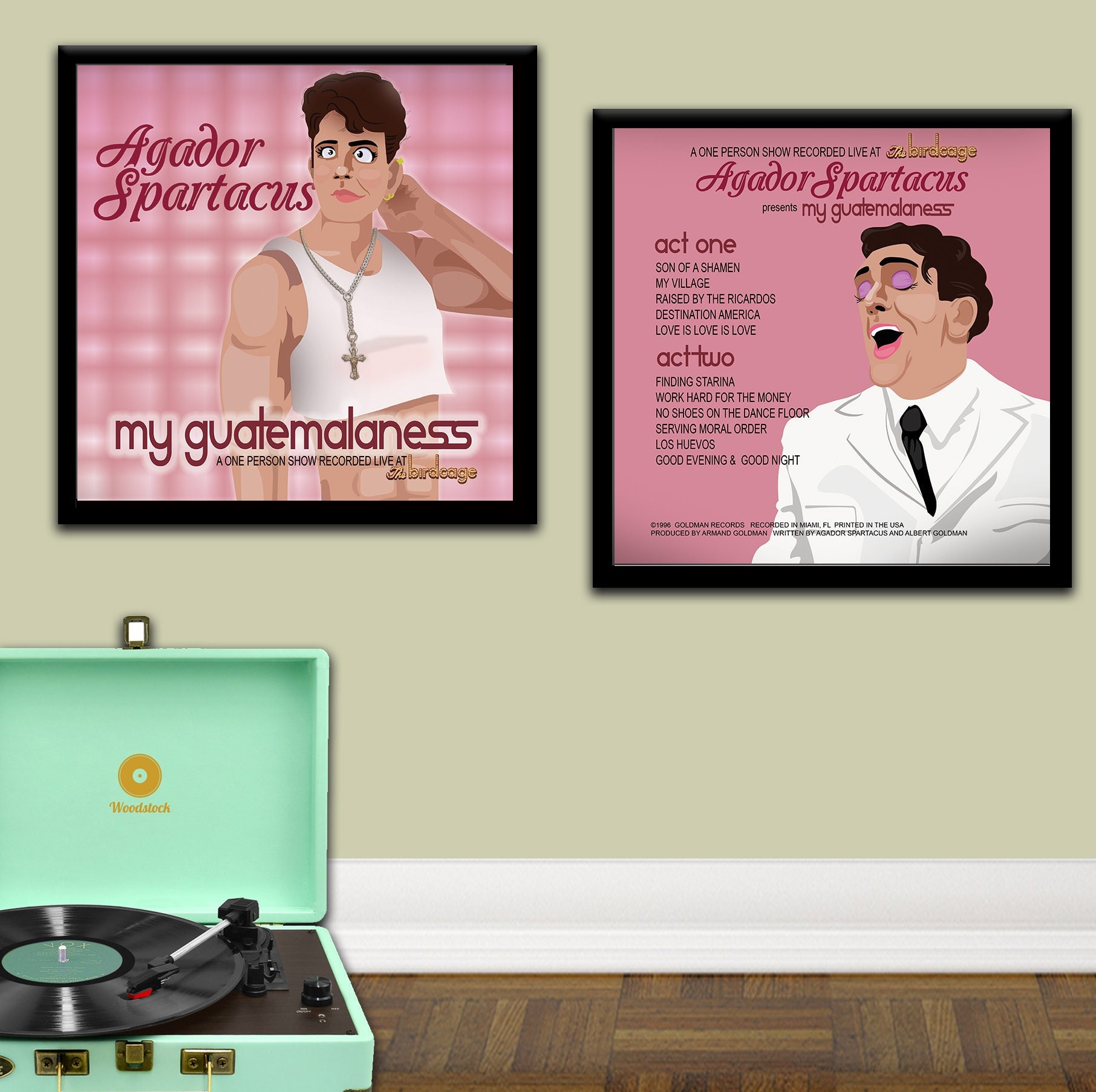 Agador Spartacus My Guatemalaness the Birdcage Fake Album - Etsy