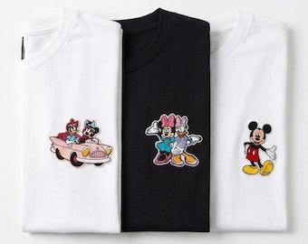 Camiseta infantil de Mickey Mouse, Minnie Mouse y Daisy Duck