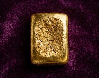 102 grams Scrap Gold Ingots for Refining, Jewelry Casting, E-Waste Metal Recovery