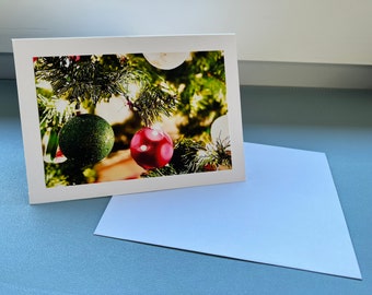 5 x 7 Photo Greeting Card - O' Christmas Tree