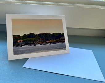 5 x 7 Photo Greeting Card - Golden Hour on the Water