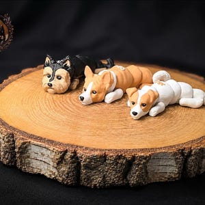 Porte-clés chien personnalisé à partir de votre photo ! Impression 3D