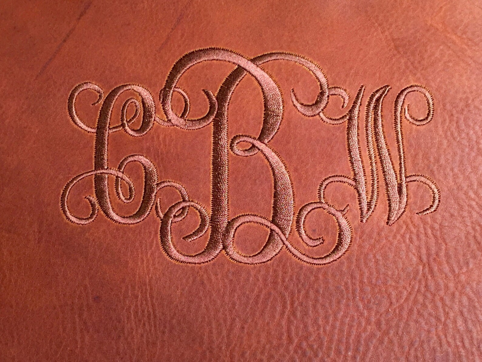 Embroidered Leather Totes Custom Embroidered Bags Etsy