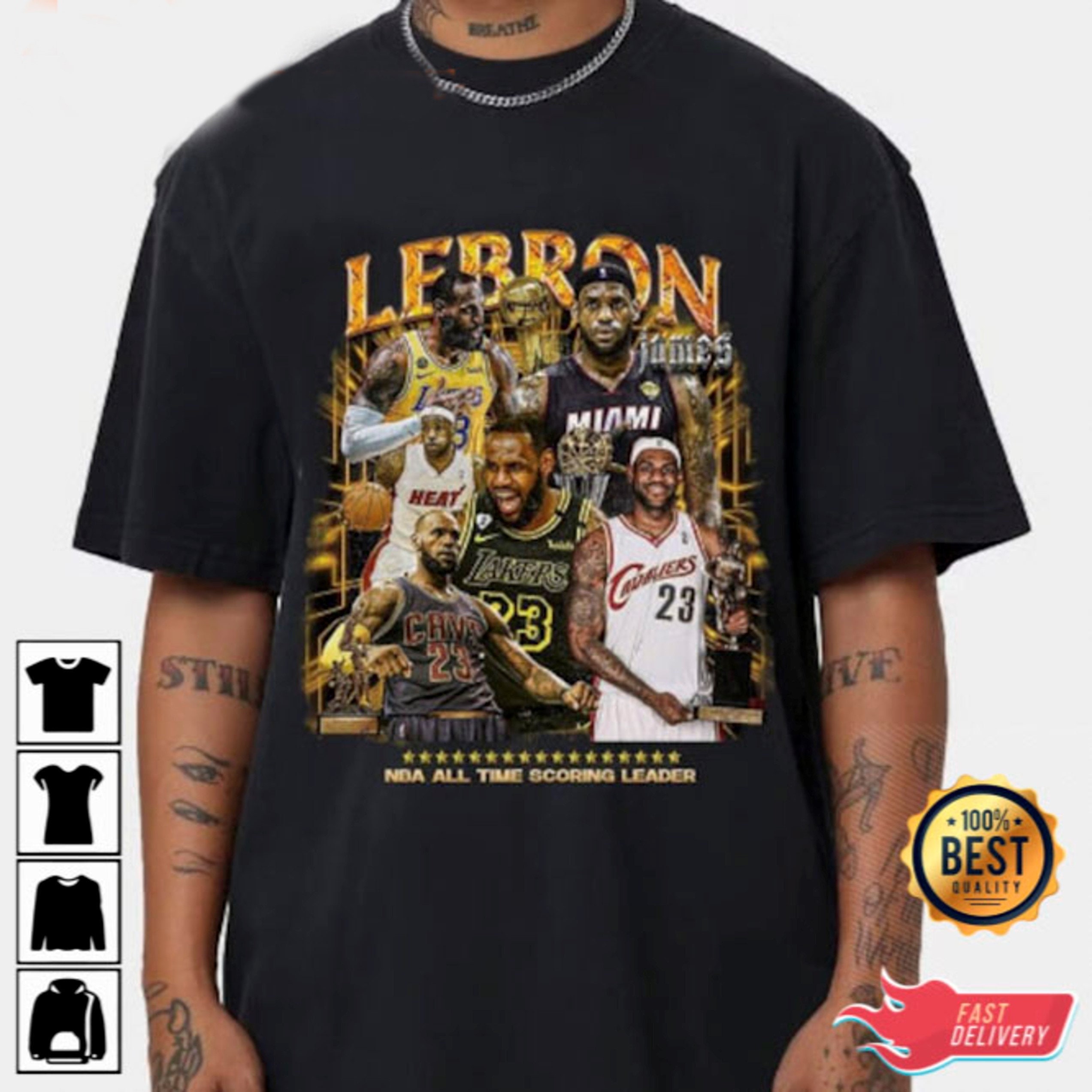 Discover Lebron James 90s Bootleg, Lebron James Tee, 2023 Lebron James Breaks