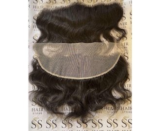 Swiss Lace Frontal 13x4 Natural Wave Indian Remy Human Hair Extension