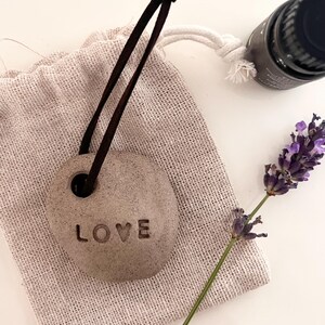 Ceramic aromatherapy stone diffusers/ keychain/ car scent